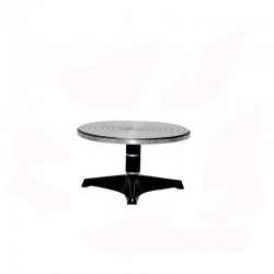 TOURNETTE DE TABLE ALU DIAM 190 H 160 MM