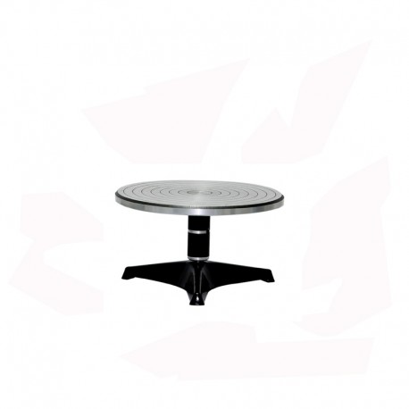 TOURNETTE DE TABLE ALU DIAM 240 H 160 MM