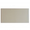 BISCUIT CARREAU FAIENCE BLANCHE-CREME 150*75*6.5 MM