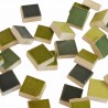 MOSAIQUE EMAILLEE 10*10 PANACHE VERT