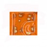 EMAIL LIQUIDE A EFFET PSE-22 ORANGE MOUCHETE JAUNE