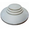 SHELVE REFRACTORY FOR RAKU KILN ROUND DIAM 396X15 MM 1260°