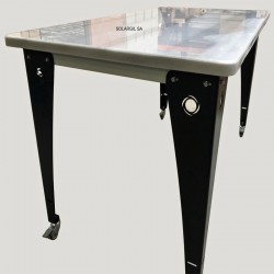 TABLE PREPARATION MARBRE 1500 X 800 X H 850 MM