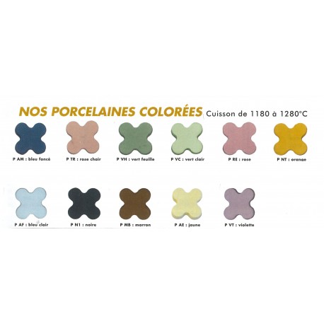 PORCELAINE BLEU CLAIR SAF PAF 1KG