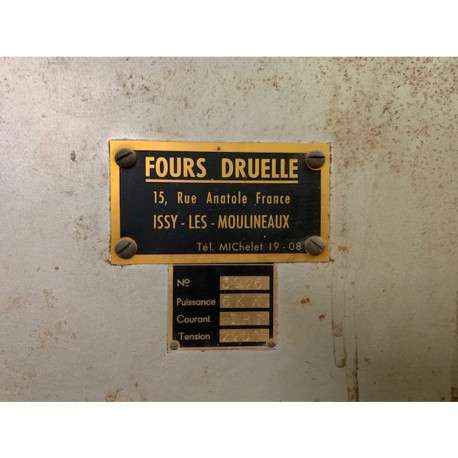 FOUR ELECTRIQUE FRONTAL DRUELLE