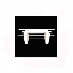 DOUBLE PARALLEL SUPPORT REFRACTORY 1340°C