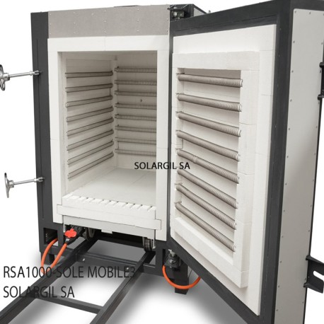 FOUR RSA ELECTRIQUE 1320°C SOLE MOBILE 1000L